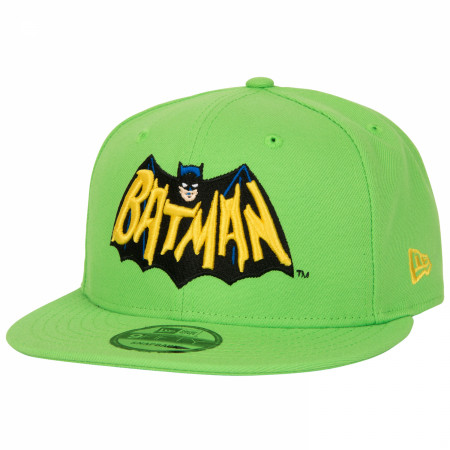 Batman 1960s Lime Green Colorway New Era 9Fifty Adjustable Hat